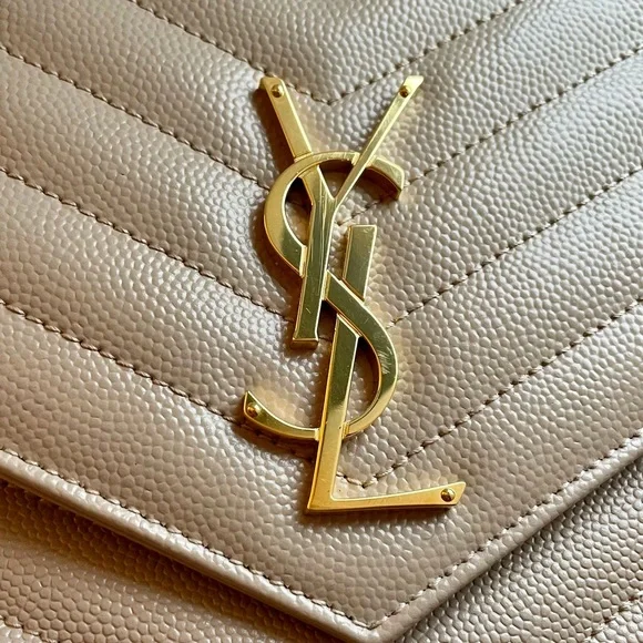 YSL Monogram Clutch - Picture 5 of 8